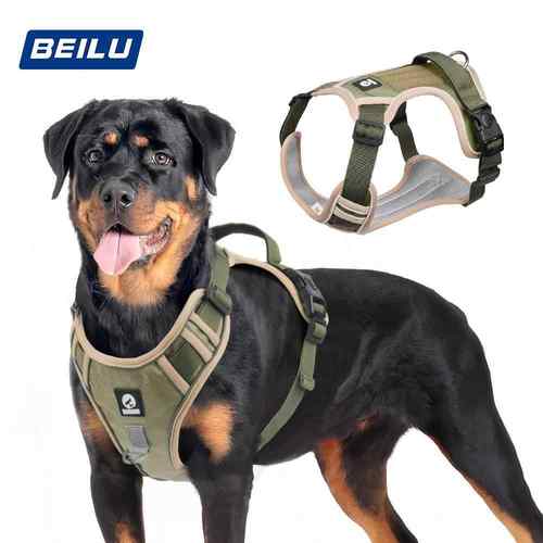 跨境狗狗牵引绳防爆冲大狗宠物胸背带防挣脱遛狗牵引胸背遛狗绳