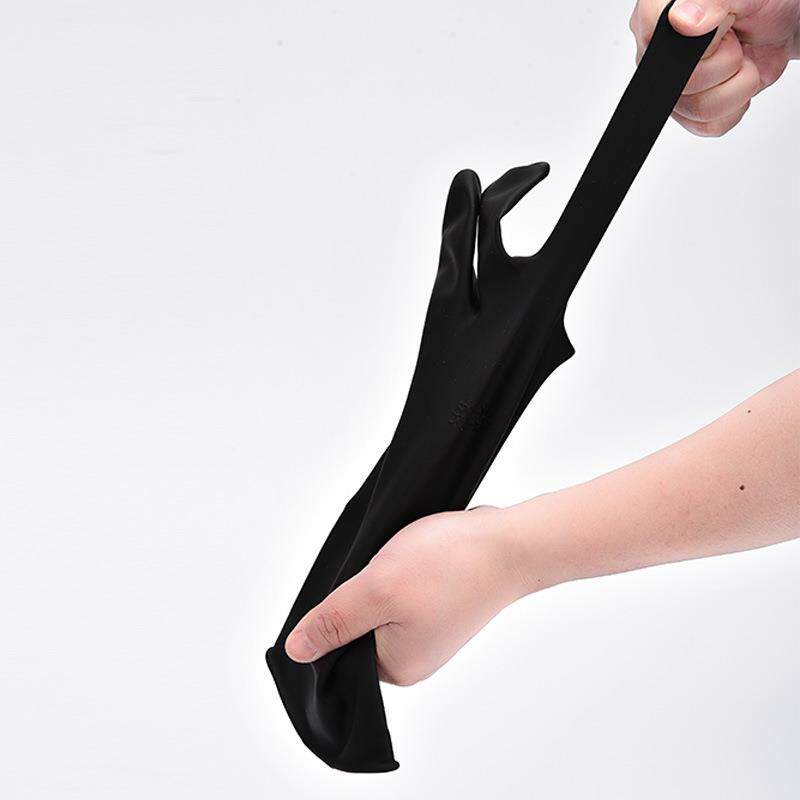 学乳胶橡耐胶酸加碱工业手套劳保SCE厚工作化实验室防水