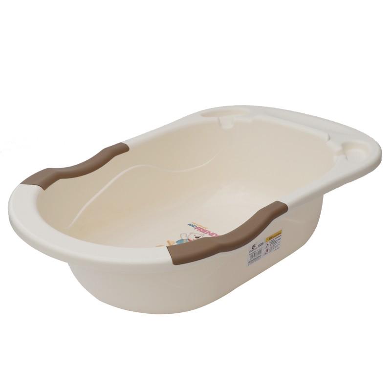 婴儿浴盆宝宝洗澡盆可坐躺通用儿童大号洗澡浴桶新生儿用品沐浴盆