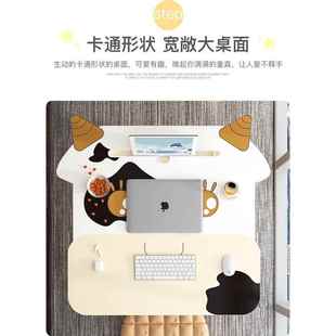 折床上小桌子宿卡通电脑舍懒人桌飘窗桌卧室学生ACA简约租床房可