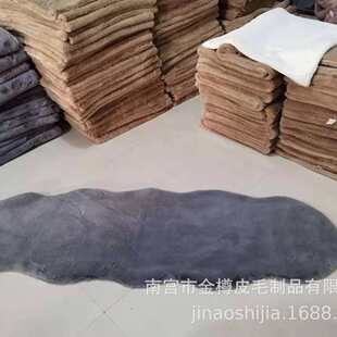 垫地毯重垫兔毛床边地毯厂家毛绒供应高克卧室地沙发垫仿房间客厅