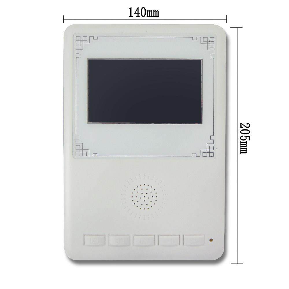 松佳可视室内机楼宇对讲彩色4.3寸、7寸兼容松佳SJ-98KD/KG-P1C01