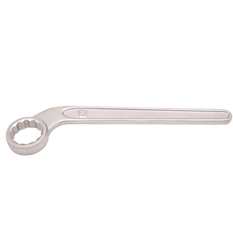 TOOLTIME图泰不锈钢弯柄单头梅花扳手304防磁弯柄异形弯梅花扳手