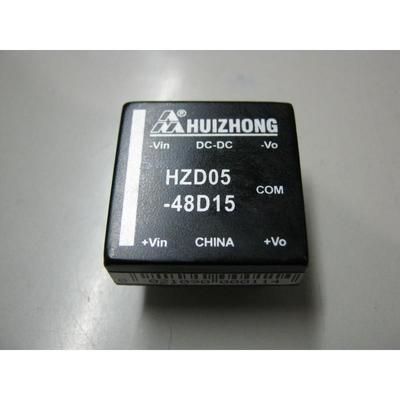 北京汇众HZD05-48D15 48V转+-15V 全新DC-DC 隔离电源转换模块5W