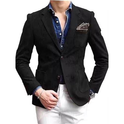 A 47083 Fashion Casual Men's Suit Jacket 休闲西装