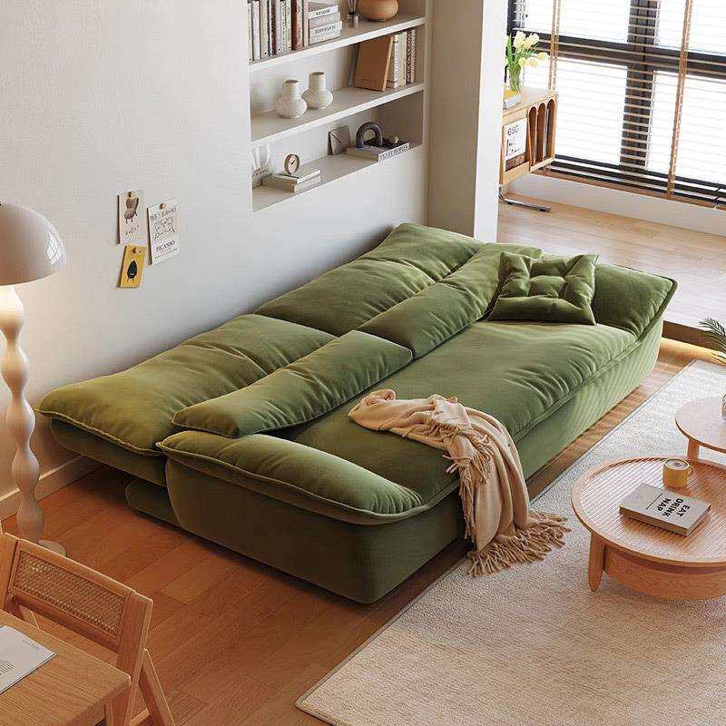 意式极简多功能帆船沙发床可折叠两用一体小户型客厅双人布艺沙发