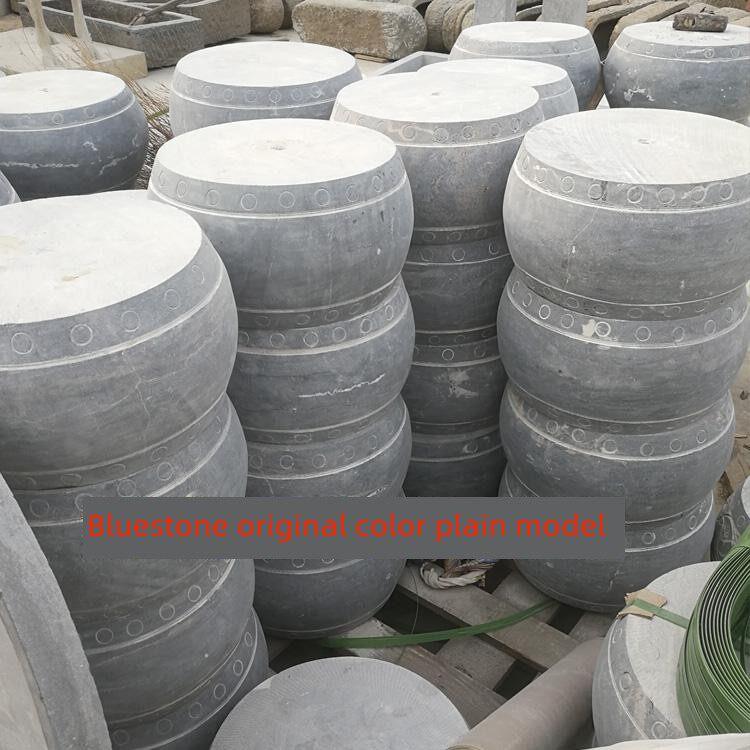 采购产品天然青石墩,石鼓木柱墩,石墩,花岗岩柱墩,古色古香柱