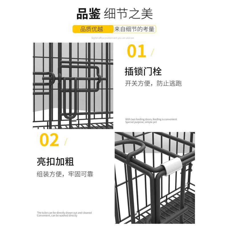 鸽子鸭笼子粪鸡舍笼子室内特大号室外家用养鸡鸡窝笼鸡笼清子自动