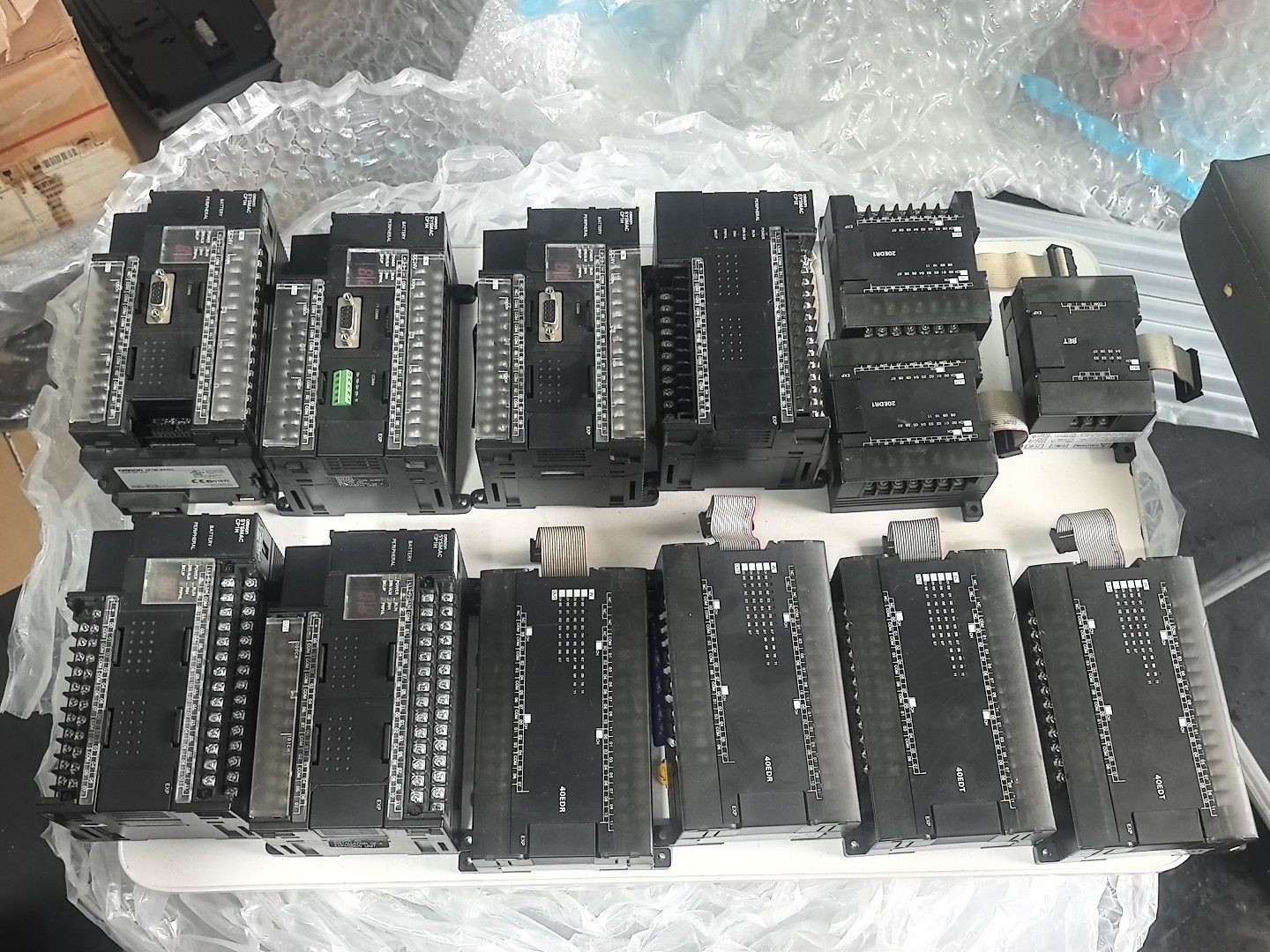 标价打包价 欧姆龙PLC CP1H-X40DR-A两台