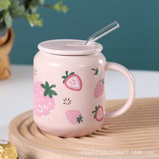 杯子男孩创意可乐水杯男童儿童家用喝水杯玻璃可爱网红马克杯