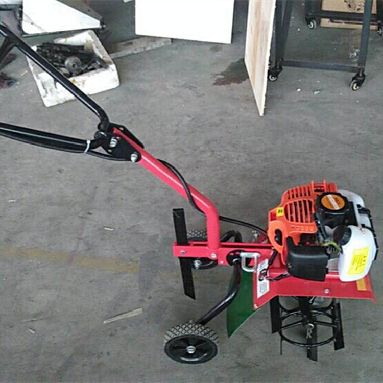 柴油电启土动ABH的手扶式微耕机农田耕地力农设备省菜地松犁机田