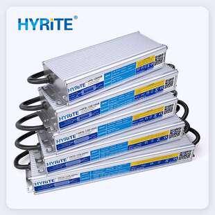 IP68高pf宽压开关电源12V24V60W 300W洗墙投光灯户外led防水电源