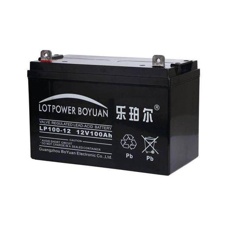 乐珀尔蓄电池LP100-1212V100AH发电厂用船舶发电船舶照明