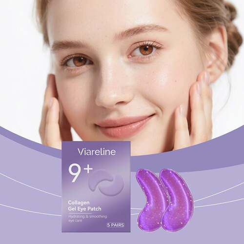 VIARELINE Collagen Gel Eye Mask - Daily Care for Refreshing,