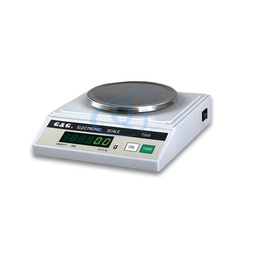 双杰G&G T500 500g/0.1g电子秤珠宝电子天平 不锈钢秤盘LED显示称
