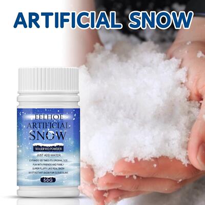 EELHOE Artificial Snow for Winter Christmas Holiday Atmosphe