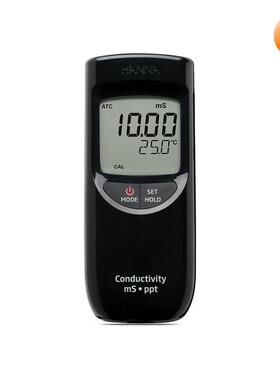 哈纳便携式高量程EC/TDS计-HI99301总固体溶解度电导率温度测定仪