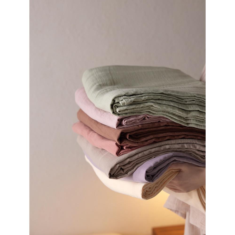 A类~双层纱全棉单品被套1.5/2.0/2.2m拉链纯棉被罩单件单双人新品