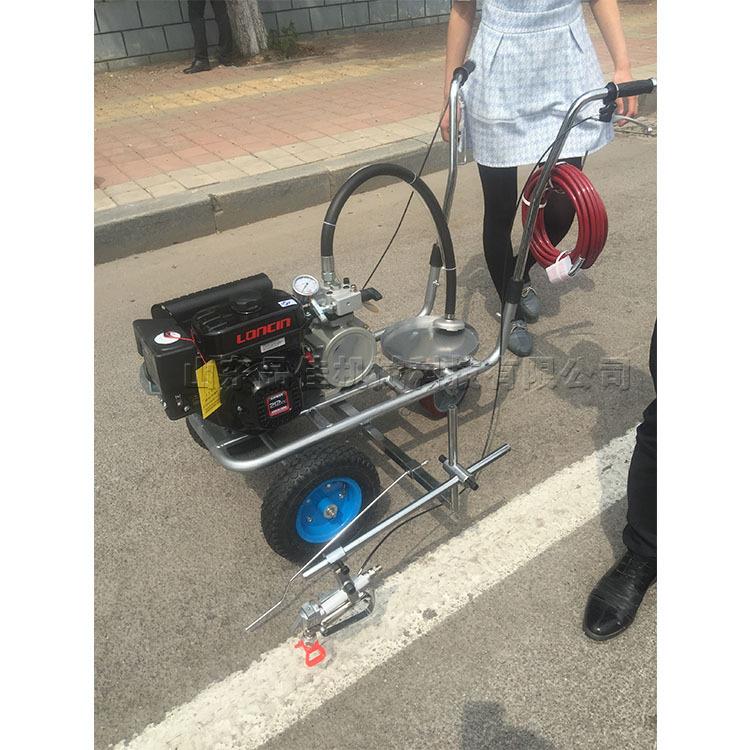 拐弯箭头划线设备 手推式冷喷标线机 塑胶跑道画线工具 多种款式