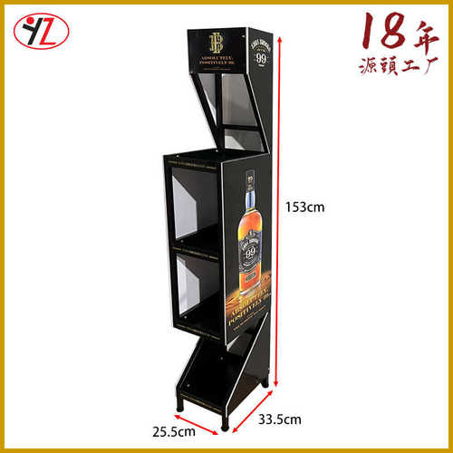 架红酒收藏厂家酒瓶子香槟洋酒摆放展示架收纳酒柜铁质定制架货架