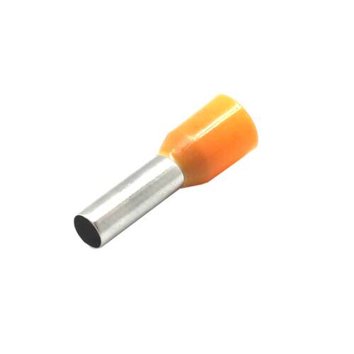 欧式端子ET4-10管型绝缘接线端子E4010针形冷压端头快速连接器