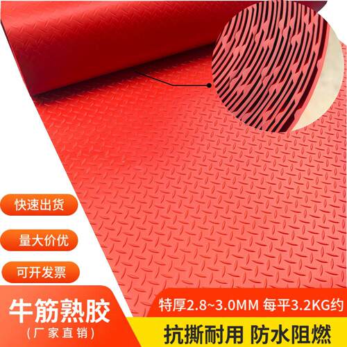 PVC牛筋防滑地垫地板家用脚垫