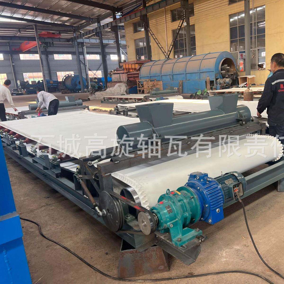 选贵金属毛毯机 悬振选矿毛毯设备 毛毡选矿设备 尾矿回收布沟机
