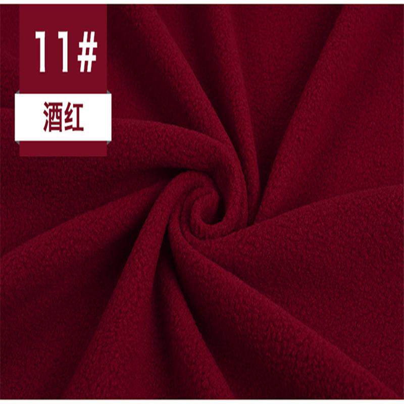 新款直销实力超细单面摇粒绒 服装内胆针织面料 绒布料 绒布 现货