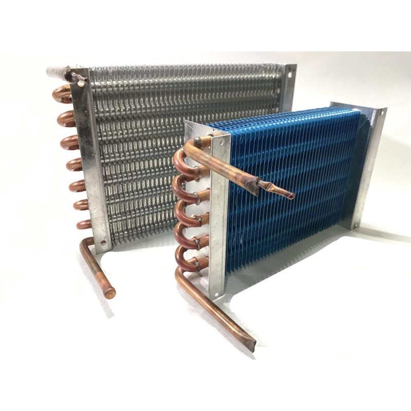 风冷水冷蒸发器铜管亲水铝片冰箱冰柜冷凝器展示柜制冷铜管散热器