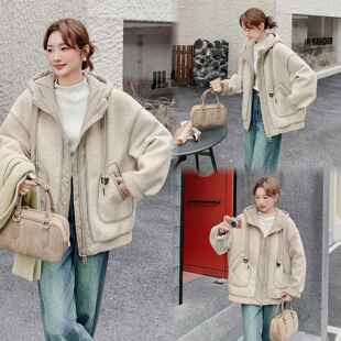 其连帽新外套女年色冬季款时D006-71尚小众设卡计感减龄保暖加厚