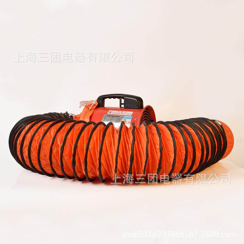 风伸缩通软PVC塑料帆螺旋管工业鼓风机鼓送排风管管布PVC风管道30