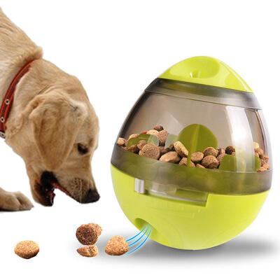 Dog leaky ball dog puzzle toy tumbler dog food intelligence