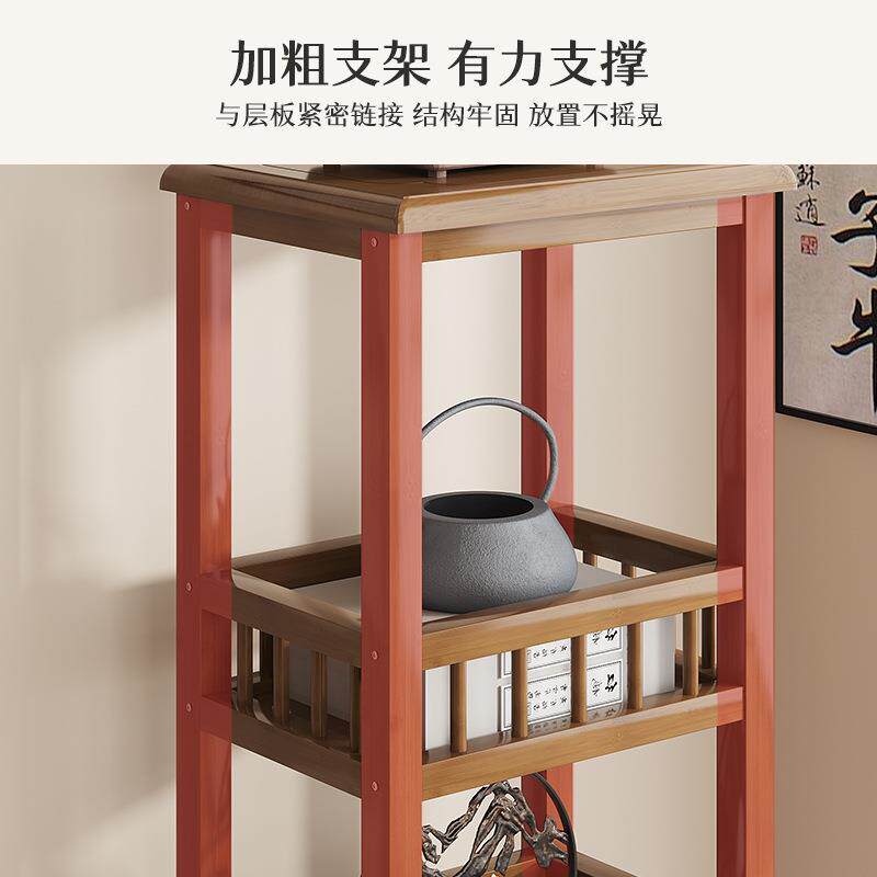 茶水架茶桌茶台现代简约家用客厅办公室茶几摆件收纳架分层置物架图片