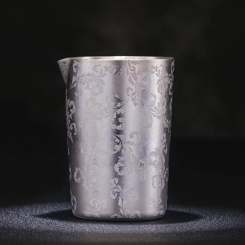 酒吧传奇 304不锈钢调酒搅拌杯 鸡尾酒混合杯调酒器 Mixing glass