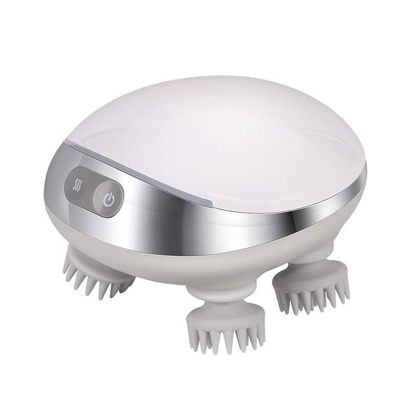 新款迷你智能充电式头部按摩器电动震动全自动揉捏头皮按摩仪