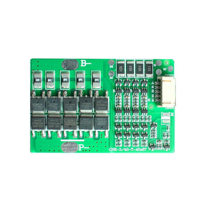3串4串锂电池保护板铁锂带均衡充移动音箱灯组装BMS12V14.6V16.8V