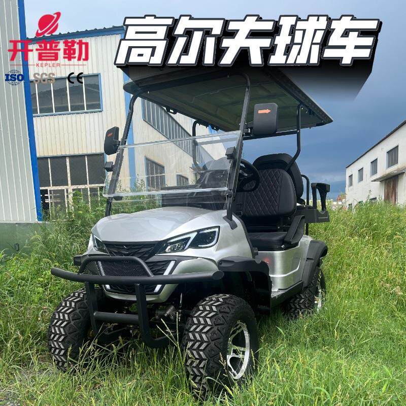 高尔夫球车保安巡逻车楼盘接待车景区观光车电动高尔夫球车