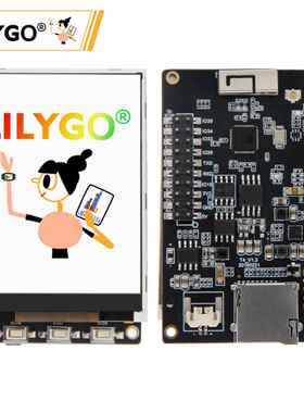 LILYGO? TTGO T4 ESP32 IL19341 TFT LCD WIFI蓝牙模块开发板