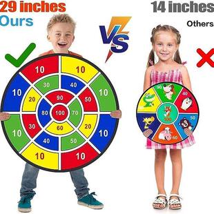 72CM Large Board Sticky Balls with Dart Kids