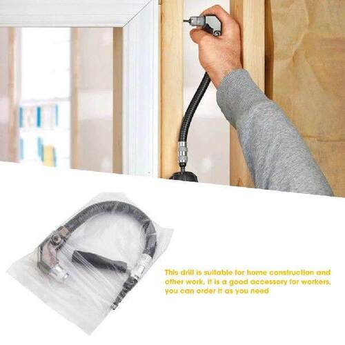 90 Degree Right Angle Drill 6.35mm Screwdriver Adapter