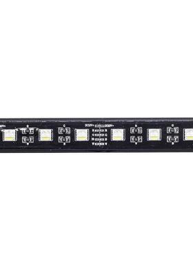 RGBW彩ed硬灯条550幻彩四0合一l灯条12v防水黑色硬灯条灯槽灯带广