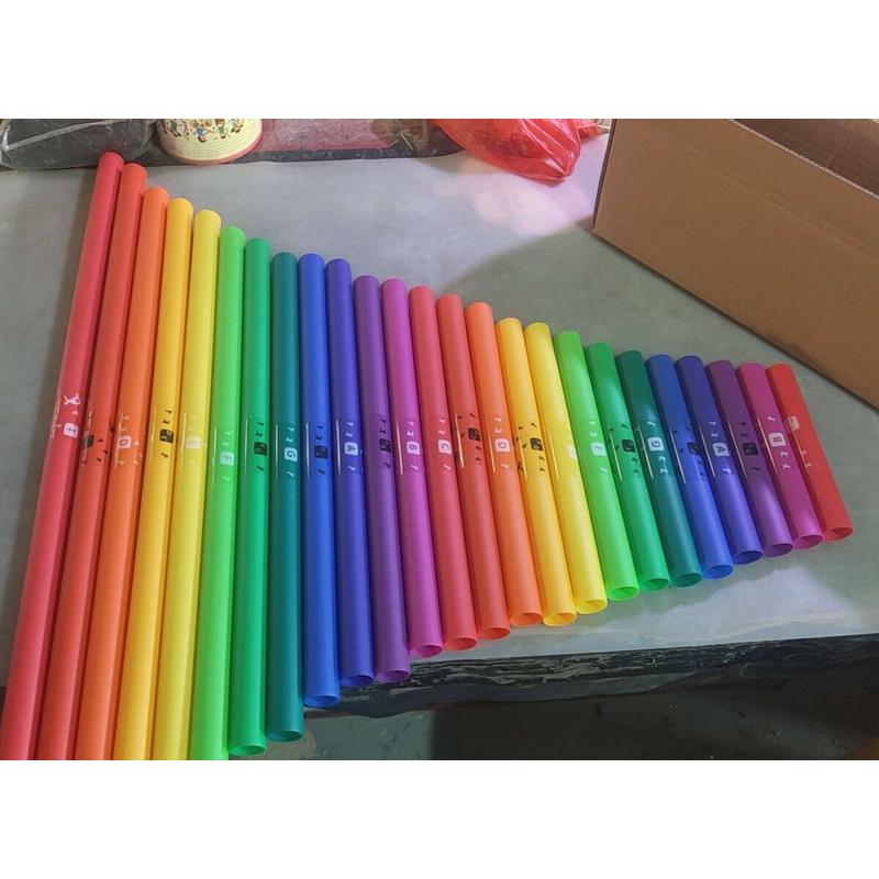 幼儿园音筒奥尔夫打击乐器高中低音响管音乐儿童教具8音25音响筒