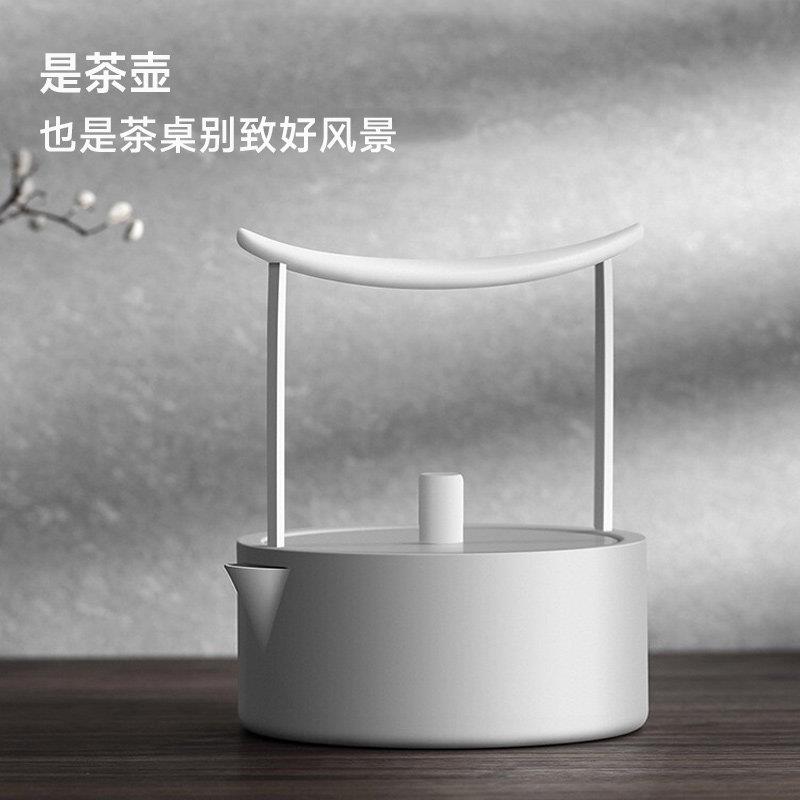 三界西壶不锈钢茶壶黑晶炉烧水壶电磁炉煮茶壶泡茶壶小型迷你茶具
