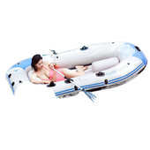 充气船橡皮艇加厚皮划艇折叠钓鱼皮艇橡皮船气垫船硬艇耐磨双人船