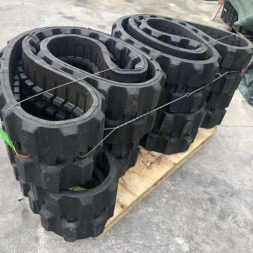 厂家直销橡胶履带底盘工程履带配件 多种规格农机挖机履带板