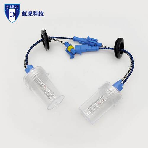 新款直销跨境75W氙气灯套装高亮聚光大功率汽车车灯快启远光近光