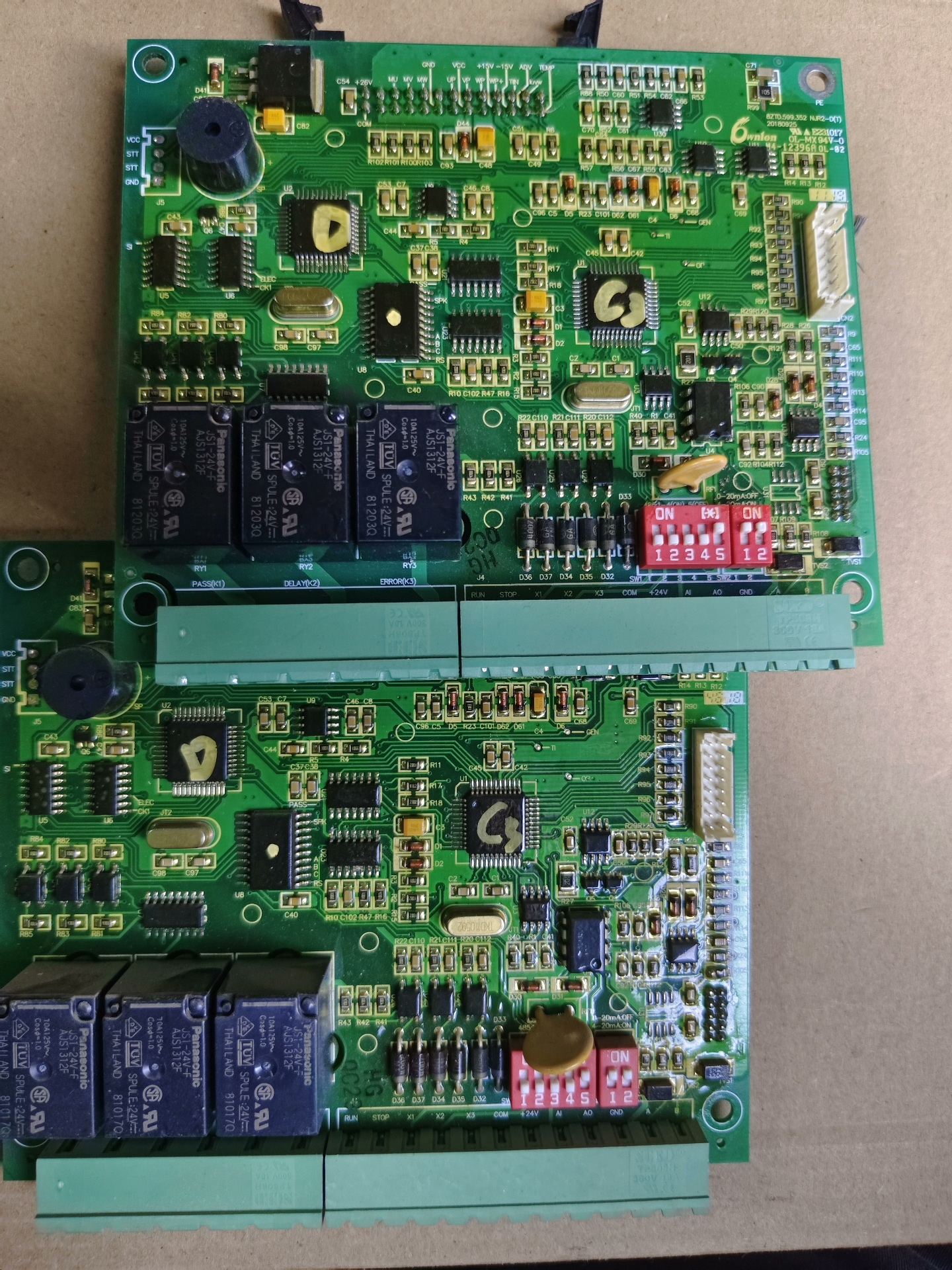 正泰软启动器主板。37KW和45KW的。二手拆机功能包好成色