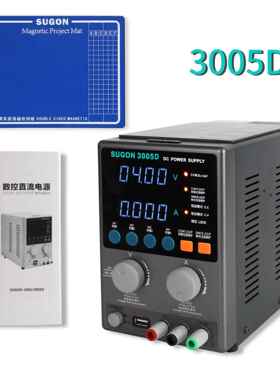 速工3005电源表sVCEun300g5PM大功率稳压D电源30V5精o准四位数显