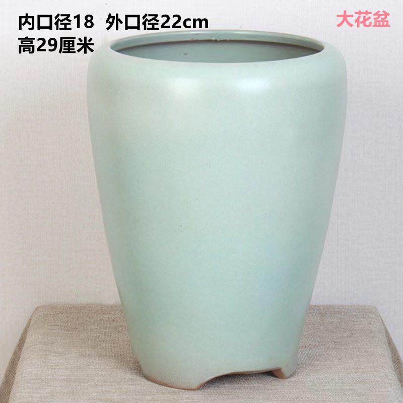 大高花盆兰花蕙兰多肉大法师陶瓷花盆高温透气质量好特大紫砂其他图片
