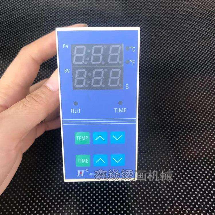 热转印烫画机烫钻机配件手动平板压钻机温度时间表一体温控制器